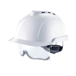 MSA V-Gard 930 Vented Helmet White C & W Integrated Spec