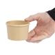 Colpac Recyclable Kraft Microwavable Soup Cups 225ml (500 pack)