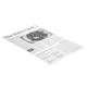 Greaseproof Paper Sheets Newspaper Print 270 x 420mm (500 pack)