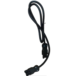 Impulse Connecting Chain Power Cable - Male to Female Connector Lead - 1M
