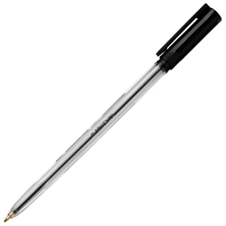 Centrol PREMIUM Pen Medium Point Ballpen BLACK Box 50