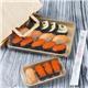 Fiesta Recyclable PET Lids for No. 11 Sushi Trays (300 Pack)
