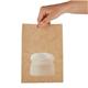 Colpac Recyclable Paper Sandwich Bags With Window Kraft (250 pack)