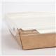 Colpac Fuzione Recyclable Paperboard Food Trays With Lid 1000ml / 35oz