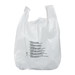 Fiesta Recyclable Large White Carrier Bag (1000 Pack)
