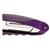 Rexel Centor Tranz Half Strip Vertical Stand-Up Stapler Purple Ref 2101014