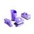 Rexel JOY Stapler Half Strip Capacity 20 Sheets Perfect Purple Ref 2104024
