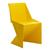 Freedom Visitor Stacking Chair Yellow Polypropylene Ref BR000044