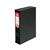 5 Star Office Box File 75mm Spine Lock Spring Foolscap Black Pack 5