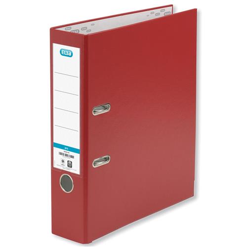 Buy Elba Lever Arch File Polypropylene 70mm Spine A4 Red Ref 100202172 ...