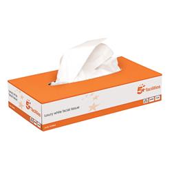 5 Star Facilities Luxury Facial Tissues Two-ply 100 Sheets per - 1962
