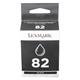 Lexmark No 82 Black Inkjet Cartridge for Z55/65/X5150