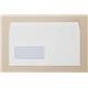 Opportunity White Self Seal Envelope DL 110mmx220mm Light Weight Window Ref 08771 [Pack 1000]