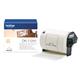 Brother DK Labels  DK-11241 (102mm x 152mm) Large Shipping Labels on a Roll (200 Labels)