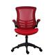 Marlos Mesh Back Office Chair With Folding Arms - Red Ref CH0790RD