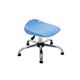 Titan Swivel Junior Stool - 405-475mm Seat Height - Sky Blue with glides Ref T32-CBG