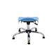 Titan Swivel Junior Stool - 405-475mm Seat Height - Sky Blue with glides Ref T32-CBG