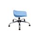 Titan Swivel Junior Stool - 405-475mm Seat Height - Sky Blue with glides Ref T32-CBG