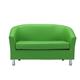 Tub Sofa With Metal Feet - Green Ref OF2200GNML