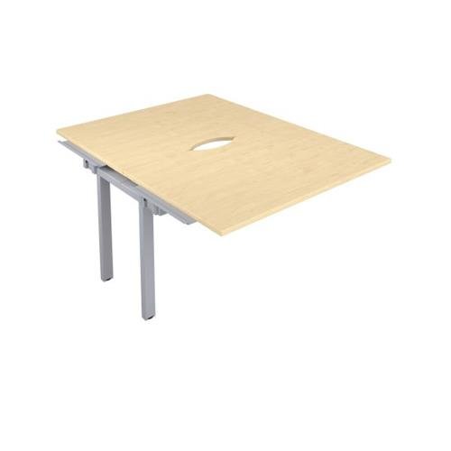 Premium 2 Person Bench Extension 1600 X 800 Cut Out MapleSilver Ref