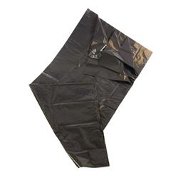 5 Star Facilities Wheelie Bin Liners Medium Duty 380 Litre W740xD370xH1380mm 21 Micron Black [Pack 100]