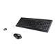 Hama Cortino Wireless Keyboard And Mouse Set Black ref 73182664