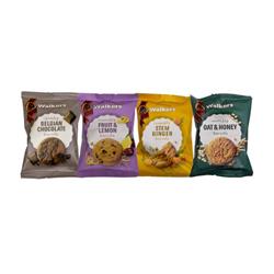 Walkers Twinpack Assorted Biscuits 25g [Pack 100]