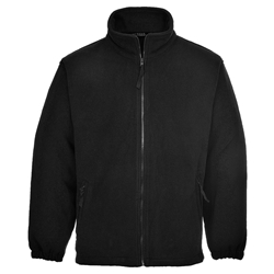 Aran Fleece Jacket (Black) Medium