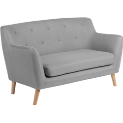 Skandi 2 Seater Sofa Grey 6981