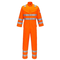 Araflame Hi-Vis Multi Coverall (Orange) Large