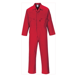 Liverpool Zip Coverall (Red) 3 XL