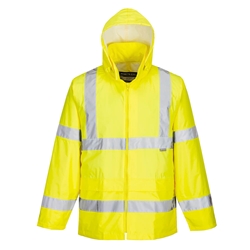 Hi-Vis Rain Jacket (Yellow) XXL