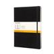 Moleskine Ruled Hard Cover Notebook Extra Large Black QP090