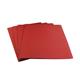 Guildhall Square Cut Folders Manilla Foolscap 315gsm Red (Pack 100) - FS315-REDZ