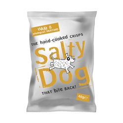 Salty Dog Crisps Ham & Mustard 40G (S)
