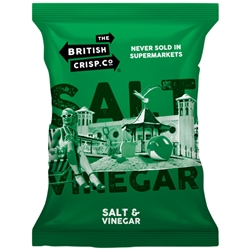 British Crisps Salt And Vinegar (S)