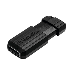 Verbatim Pinstripe USB Drive 8GB Black 49062