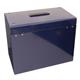 Cathedral Metal File Box Foolscap Blue Ref HOBL