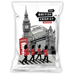 British Crisps Sea Salt& Black Pepper (S)