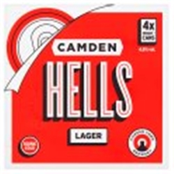 Camden Hells Lager 330Ml (Pack 4/Case 6) (S)