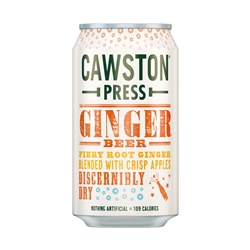Cawston Press (Cans) Ginger Beer 330Ml (S)