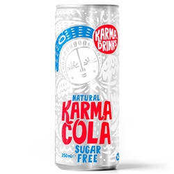 Karma (Cans) Sugar Free Cola 250Ml (S)