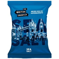 British Crisps Sea Salt (S)
