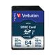 Verbatim Pro SDXC 64Gb Memory Card Class 10 UHS-I U3 47022