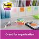 Post-it Super Sticky Notes 76x76mm 90 Sheets Asparagus (Pack 6) 654-6SS-AW - 7100263204