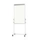 Bi-Office White Portable Duo Board and Flipchart Easel EA4724075