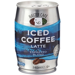Master Cafe Iced Coffee Latte 24X240Ml