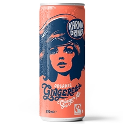 Karma (Cans) Gingerella Ginger Ale 250Ml (S)
