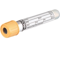 VACUETTE® tube, serum/sep, 3.5ml, 13x75mm, gold/gold, sterile - Qty50