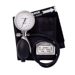 Topaz deluxe aneroid sphygmomanometer palm held 